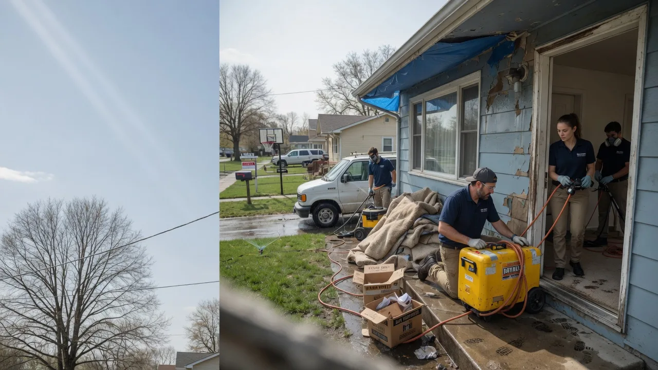 Basement Flood Cleanup in Milan, IN near me